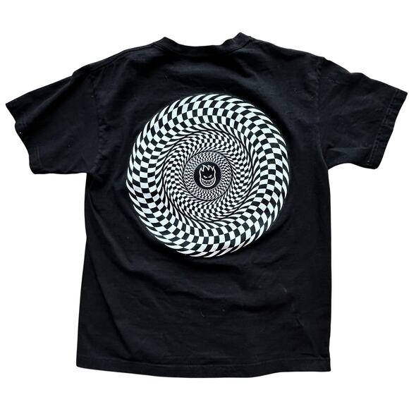 SPIT FIRE x Womens Men’s Black & White Graphic Tee Size Medium - Picture 1 of 6